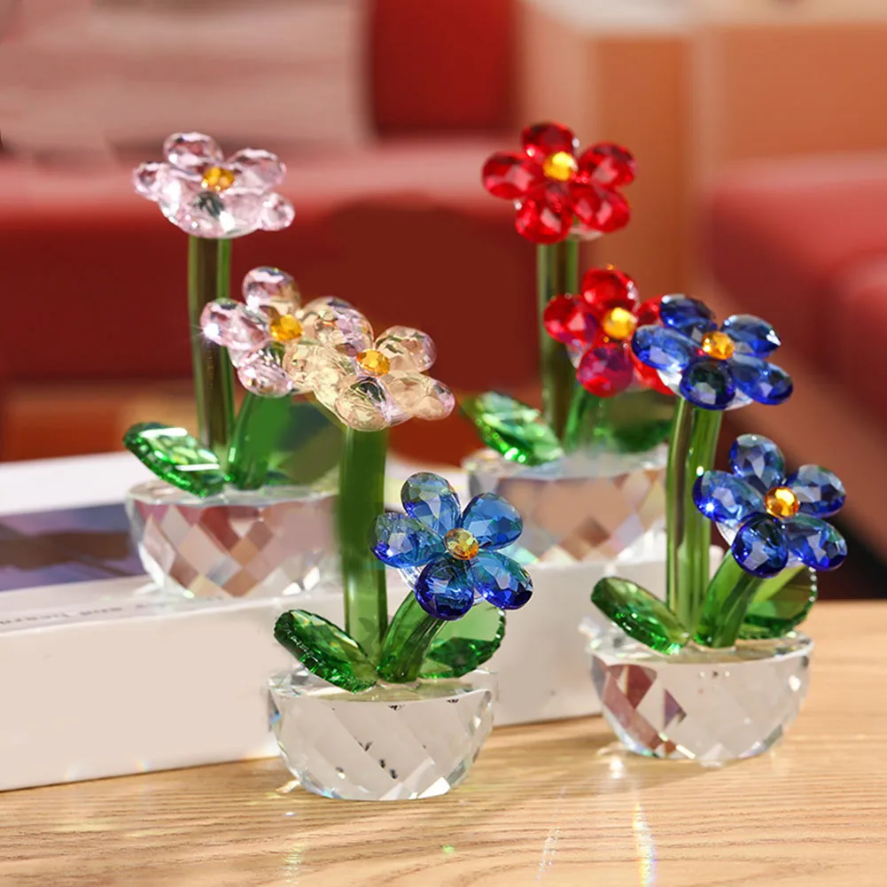 Crystal Simulation Flower Ornament Lilac Flower Crystal Crafts Romantic Rose Gifts For Mother's Day Girlfriend Wedding Favors
Crystal Simulation Flower Ornament Lilac Flower Crystal Crafts Romantic Rose Gifts For Mother's Day Girlfriend Wedding Favors