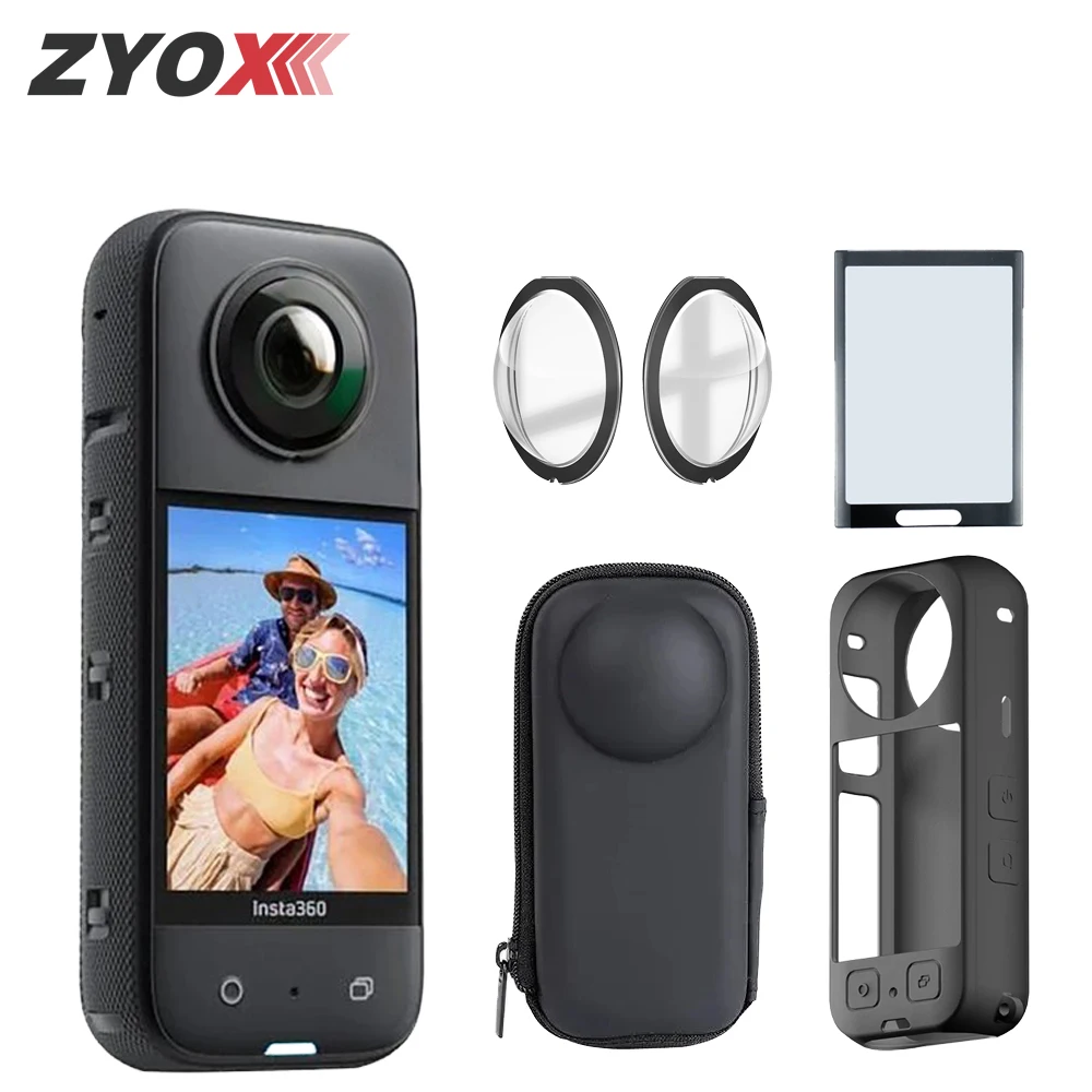 Accessories for Insta360 X3 Lens Guard Screen Protector Storage Bag Case Protective Frame Cover Silicone Case for Insta 360 X3
Accessories for Insta360 X3 Lens Guard Screen Protector Storage Bag Case Protective Frame Cover Silicone Case for Insta 360 X3
