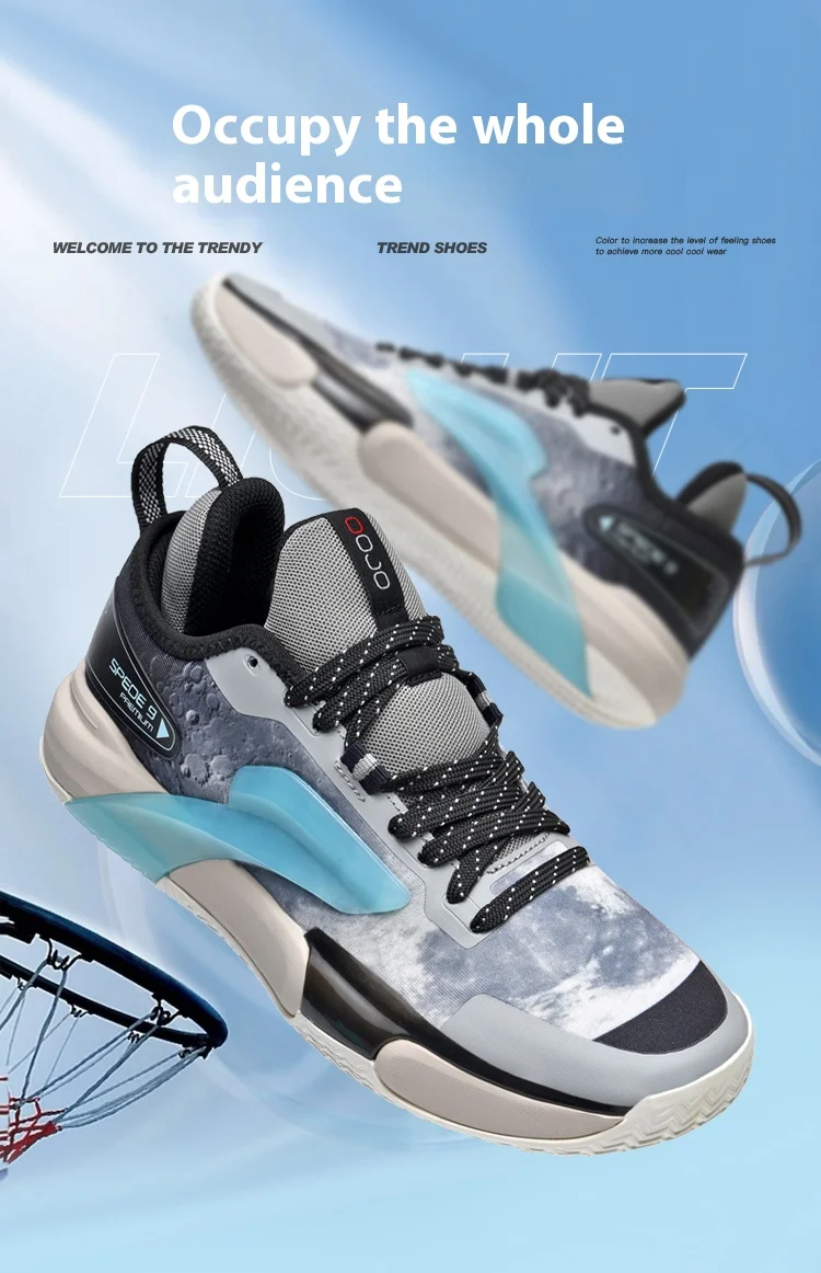 Tênis de basquete casual masculino e feminino, tênis de combate almofadado baixo, com tendência além das fronteiras, tamanho grande, novo, verão Tênis de basquete casual masculino e feminino, tênis de combate almofadado baixo, com tendência além das fronteiras, tamanho grande, novo, verão