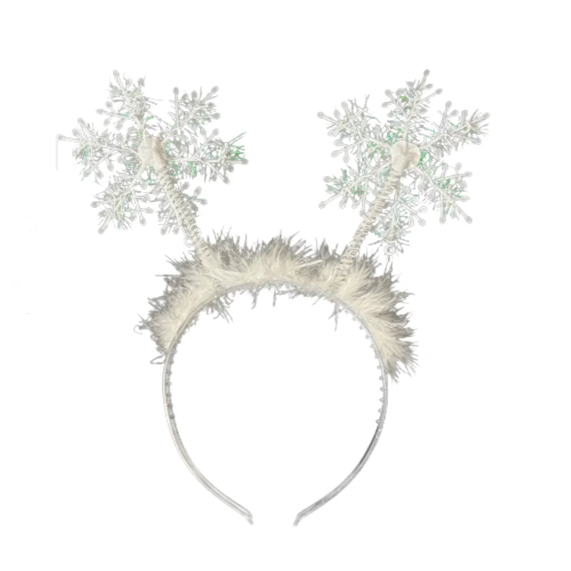 Feather Hair Bands Xmas Snowflake Headband Christmas Hairband Party Decor Supplies Creative Holiday Props
Feather Hair Bands Xmas Snowflake Headband Christmas Hairband Party Decor Supplies Creative Holiday Props