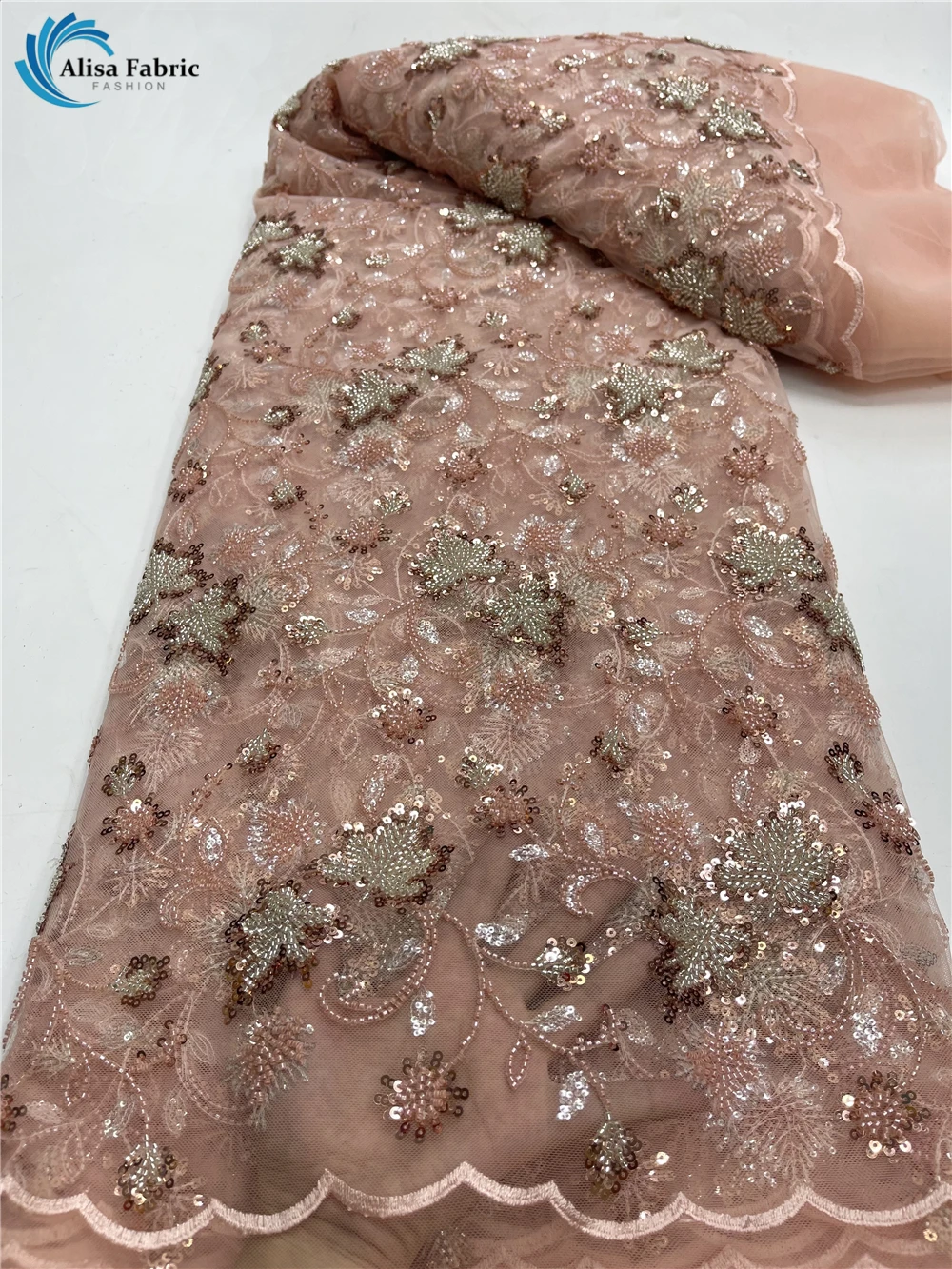 2023 High Quality French Tulle Lace Fabric Handmade Beads 3D Embroidery For Party Nigerian Heavy Beaded Lace Fabric Wedding
2023 High Quality French Tulle Lace Fabric Handmade Beads 3D Embroidery For Party Nigerian Heavy Beaded Lace Fabric Wedding