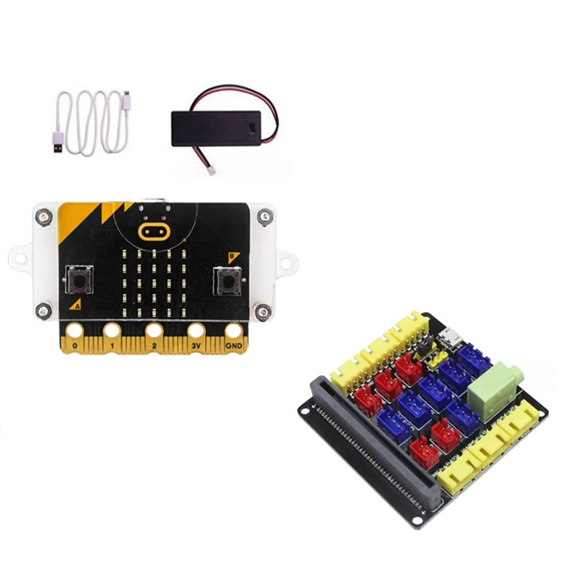Материнская плата Bbc Microbit V2.0, представление к графическому программированию в питоне, программируемая плата разработки D
Материнская плата Bbc Microbit V2.0, представление к графическому программированию в питоне, программируемая плата разработки D
