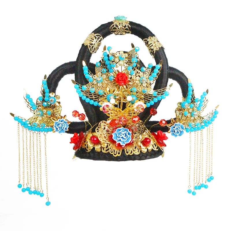 Tang Dynasty Princess Hair Piece For Women Dunhuang Feitian Dance Wear Vintage Fairy Hair Styling Set Old Chinese Lady
Tang Dynasty Princess Hair Piece For Women Dunhuang Feitian Dance Wear Vintage Fairy Hair Styling Set Old Chinese Lady