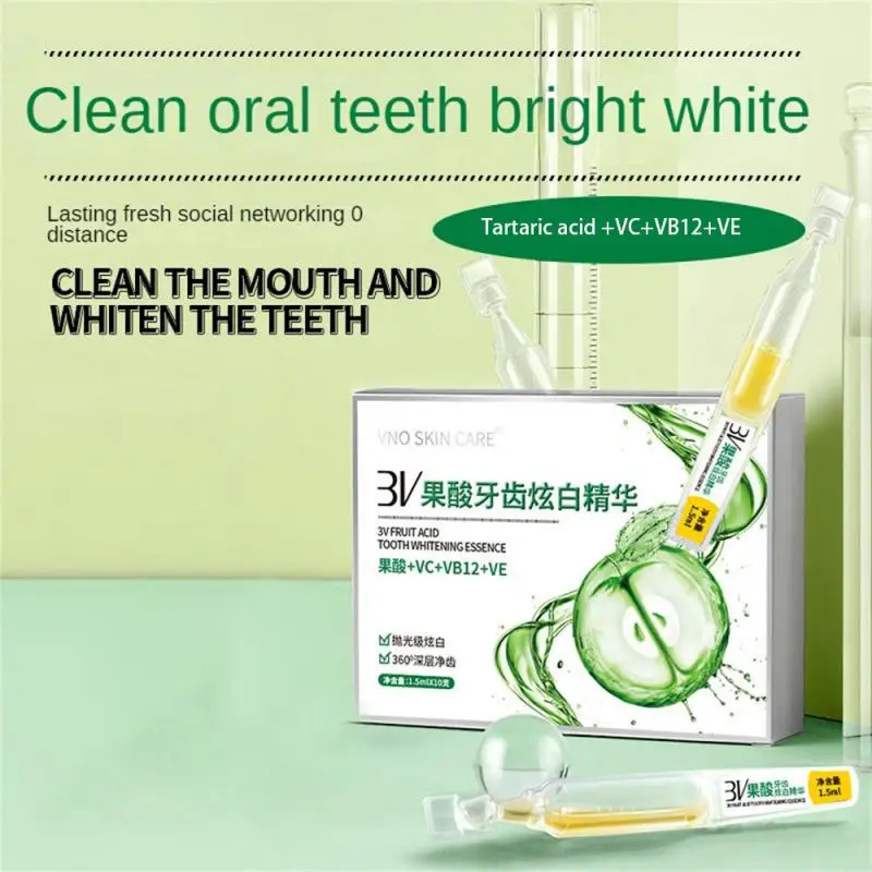 TLOPA Ampoule Toothpaste Tooth Serum Ampoule Essences Toothpaste Fruit Acid Teeth Whitening Essences Tooth Care
TLOPA Ampoule Toothpaste Tooth Serum Ampoule Essences Toothpaste Fruit Acid Teeth Whitening Essences Tooth Care