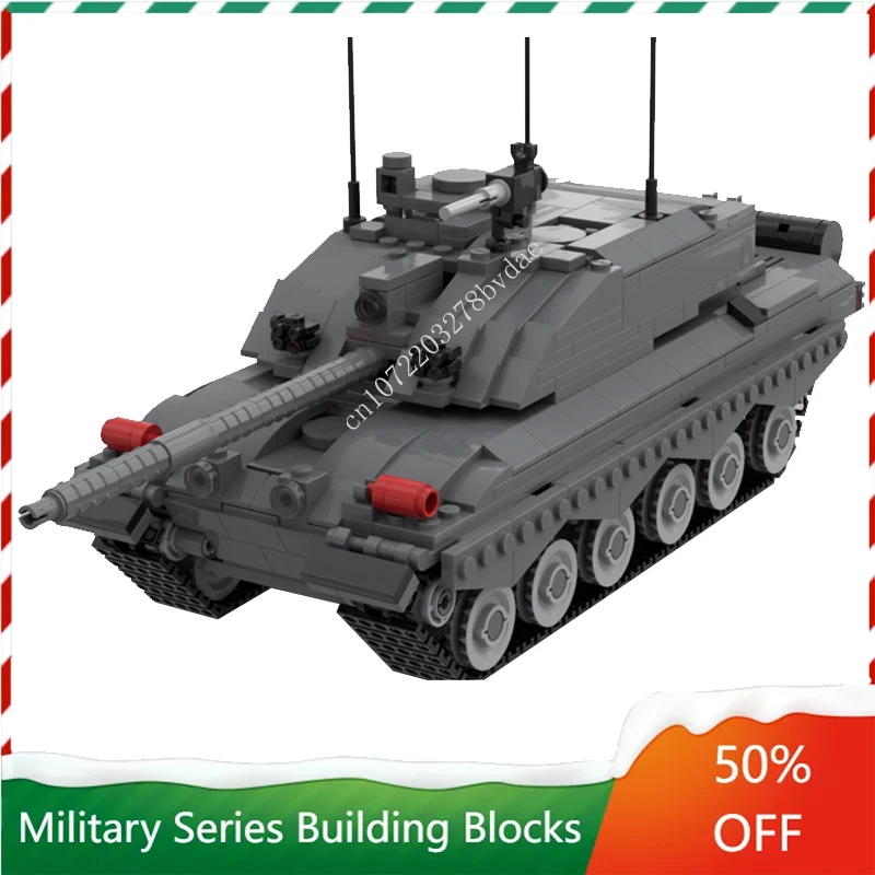 836PCS MOC Military Weapons Challenger 2 Main Battle Tank Model Building Blocks Technology Bricks Assembly Toys Birthday Gifts
836PCS MOC Military Weapons Challenger 2 Main Battle Tank Model Building Blocks Technology Bricks Assembly Toys Birthday Gifts