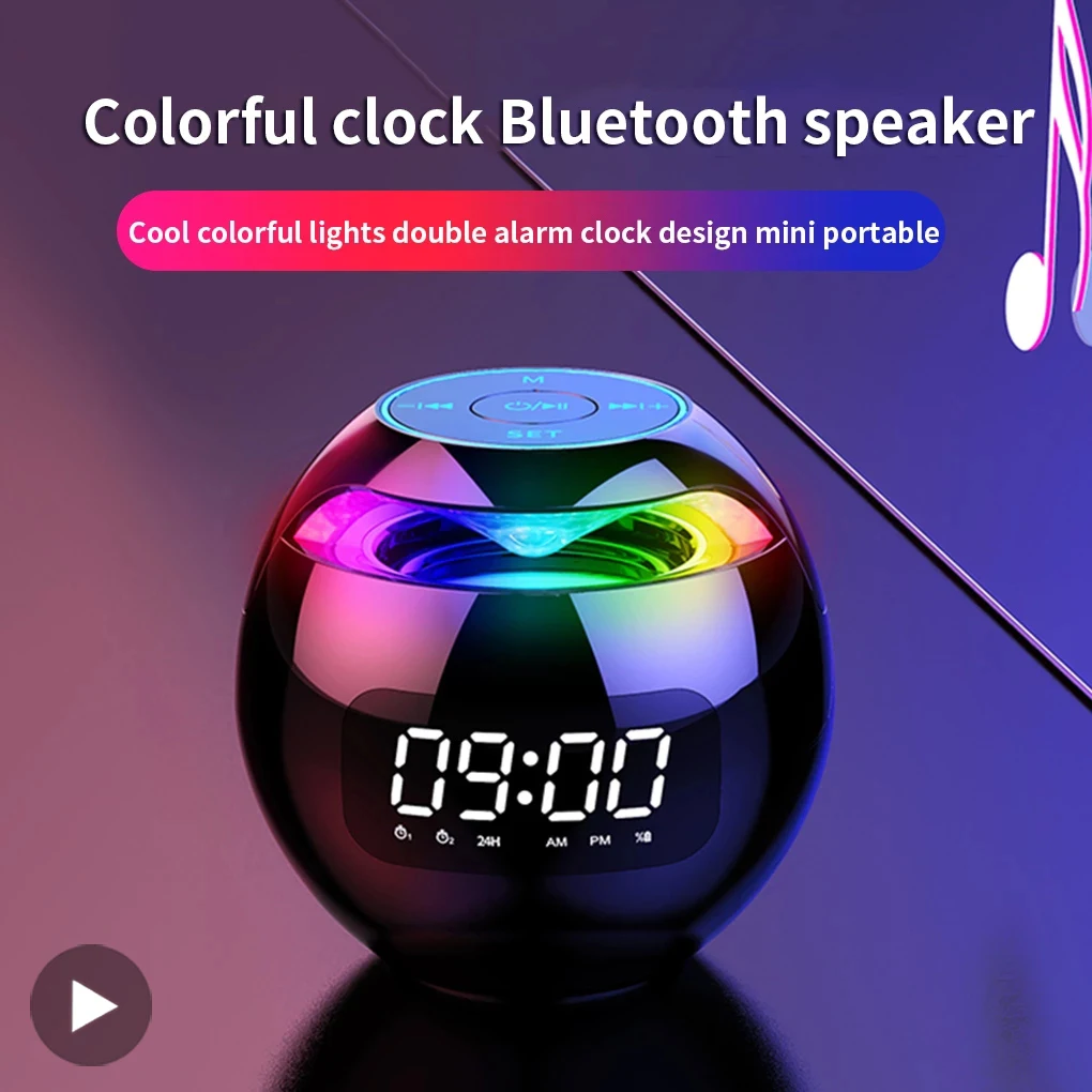Alarm Clock Portable Wireless Caixa De Som Mini Bluetooth Speaker Radio FM Music Sound Box Blutooth For Blootooth Bocina Baffle
Alarm Clock Portable Wireless Caixa De Som Mini Bluetooth Speaker Radio FM Music Sound Box Blutooth For Blootooth Bocina Baffle