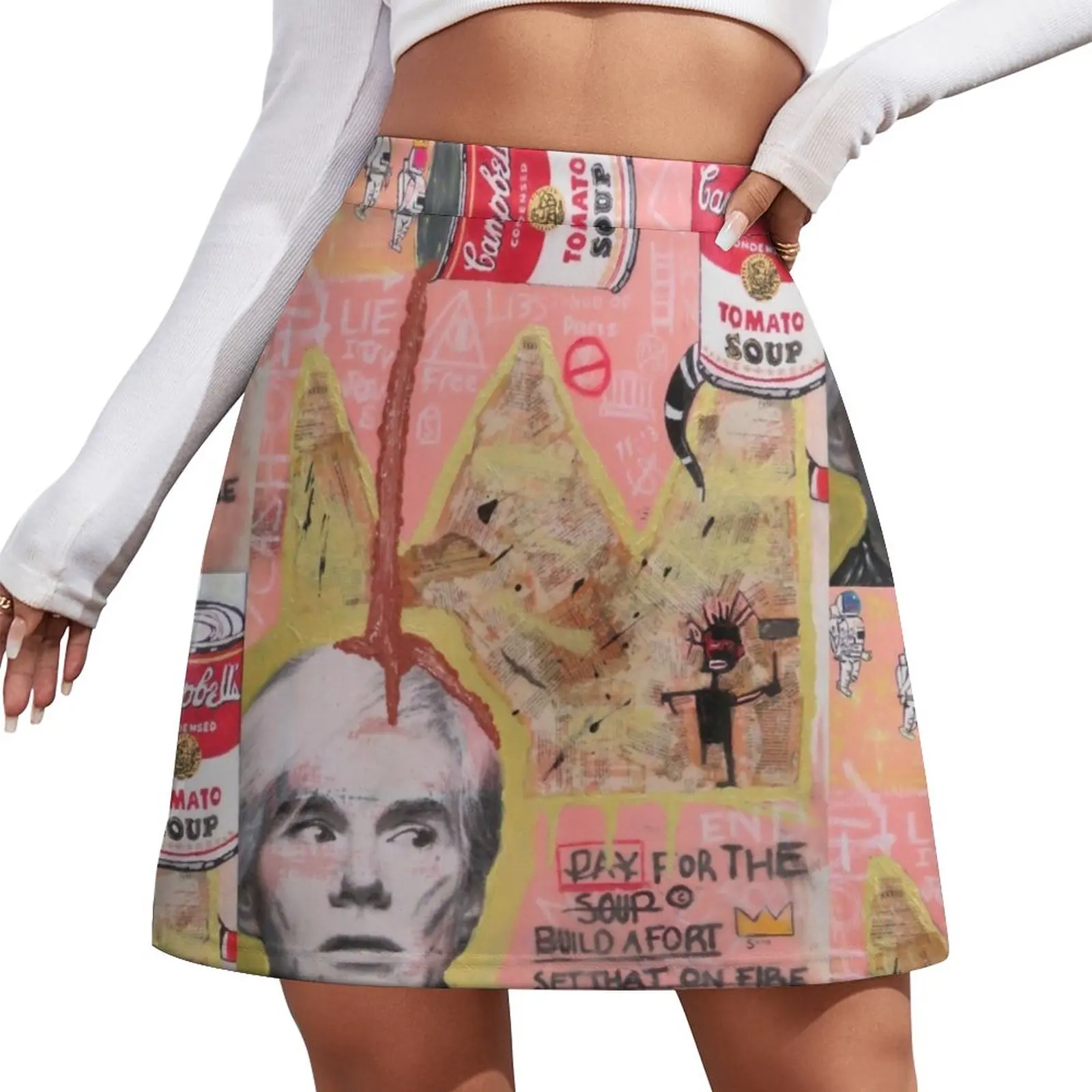 Andy Warhol inspired Painting Mini Skirt skirts women summer 2024 Skirt pants new in dresses Female skirt 
Andy Warhol inspired Painting Mini Skirt skirts women summer 2024 Skirt pants new in dresses Female skirt