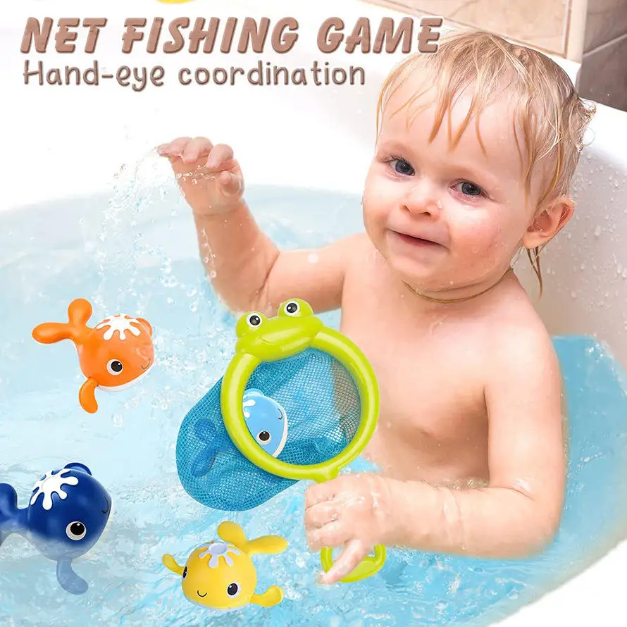 Baby wind-up play whale wind-up swimming whale bathroom magnetic fishing set bath play water toys
Baby wind-up play whale wind-up swimming whale bathroom magnetic fishing set bath play water toys