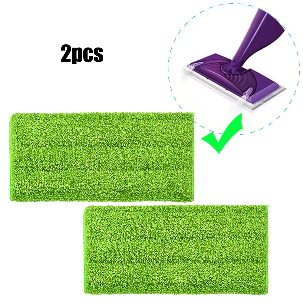 

2pc Reusable Microfiber Mop Pads For Swiffer Wet Jet Pads For Wet And Dry Sweeping Microfiber Cleaner Pad Home Cleaning Tool