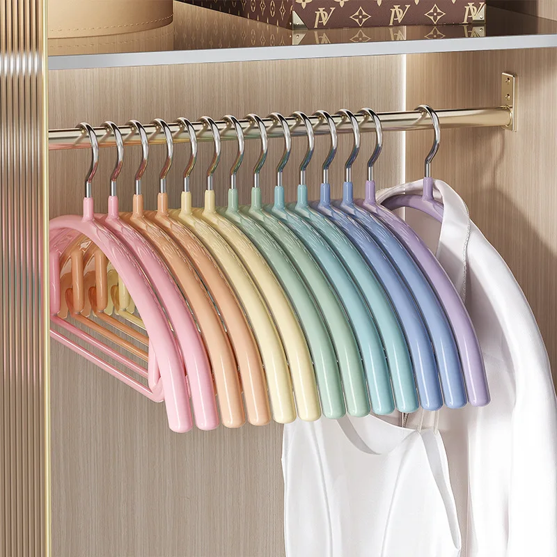 10pc Non-slip Clothing Store Dipped Plastic Clothes Drying Rack Seamless Clothes Rack Home Thickened Multi-function
10pc Non-slip Clothing Store Dipped Plastic Clothes Drying Rack Seamless Clothes Rack Home Thickened Multi-function