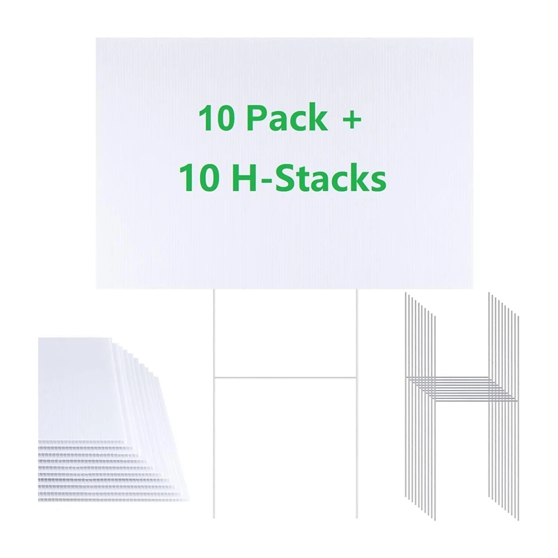 Outdoor Lawn Signs Yard Sign 12 Pack 17X12 Inch Corrugated Plastic Double Sided Outdoor Lawn Signs
Outdoor Lawn Signs Yard Sign 12 Pack 17X12 Inch Corrugated Plastic Double Sided Outdoor Lawn Signs