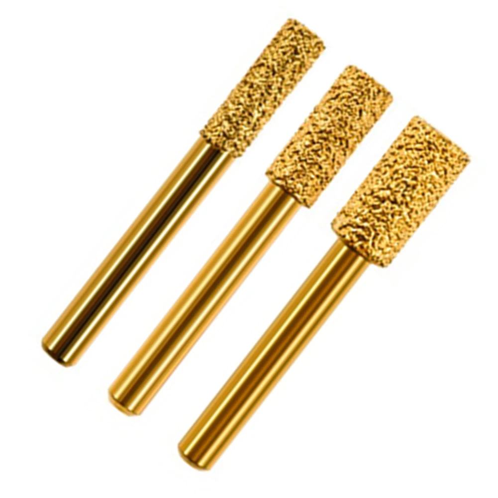 New Practical Burr Head 3pcs Grinding Grinding Rotary File Suitable For Cast Iron Vacuum Brazed 6mm Round Shank
New Practical Burr Head 3pcs Grinding Grinding Rotary File Suitable For Cast Iron Vacuum Brazed 6mm Round Shank