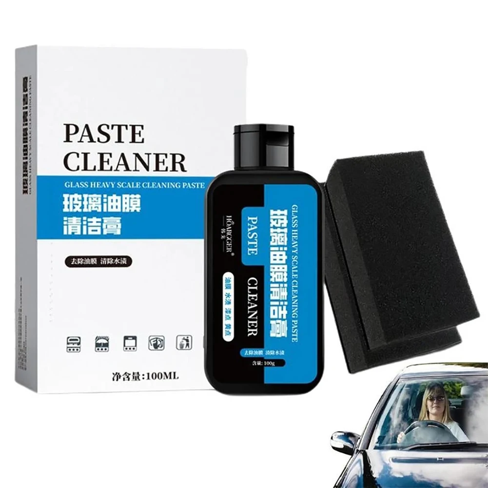 100ml Car Glass Oil Film Remover Paste Auto Glass Film Coating Agent Waterproof Rainproof Anti-fog Glass Cleaner For Windshield
100ml Car Glass Oil Film Remover Paste Auto Glass Film Coating Agent Waterproof Rainproof Anti-fog Glass Cleaner For Windshield