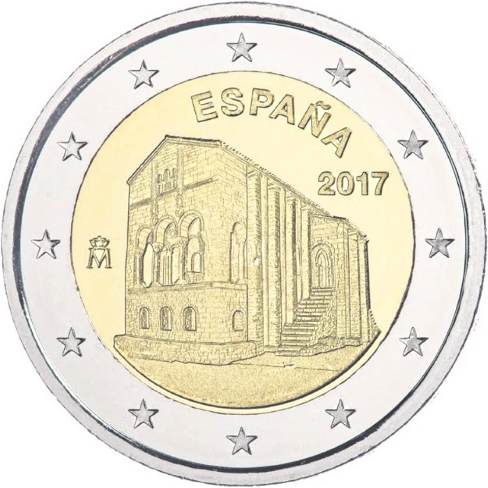 

Spain 2017 Commemorative Coin World Heritage-Oviedo and La Felguera 2 Euro Brand New