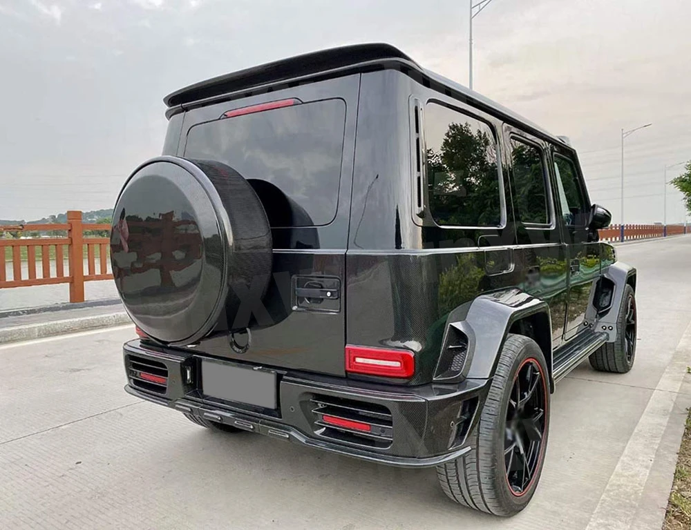 JCHEY Dry Carbon Fiber Body Kits for Benz W464 G350 G500 G63 2019-2024 Front Lip Rear Diffuser Trunk Lip Spoiler Side Skirt JCHEY Dry Carbon Fiber Body Kits for Benz W464 G350 G500 G63 2019-2024 Front Lip Rear Diffuser Trunk Lip Spoiler Side Skirt