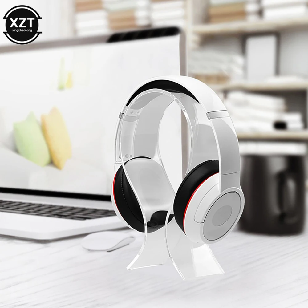 Universal U Shape Acrylic Headphone Stand Headphone Hanger Display Shelf Stand Bracket Desk Portable Headphone Accessories 
Universal U Shape Acrylic Headphone Stand Headphone Hanger Display Shelf Stand Bracket Desk Portable Headphone Accessories