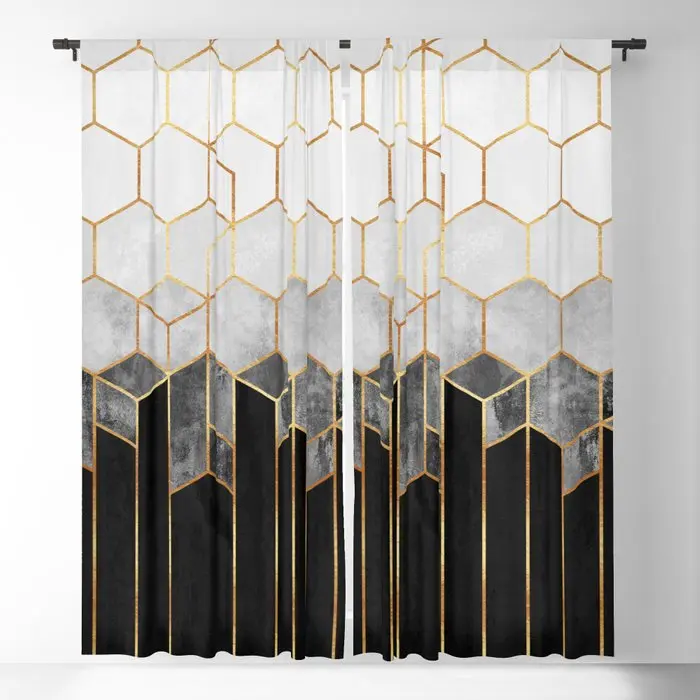 Charcoal Hexagons Blackout Curtains 3D Print Window Curtains For Bedroom Living Room Decor Window Treatments
Charcoal Hexagons Blackout Curtains 3D Print Window Curtains For Bedroom Living Room Decor Window Treatments