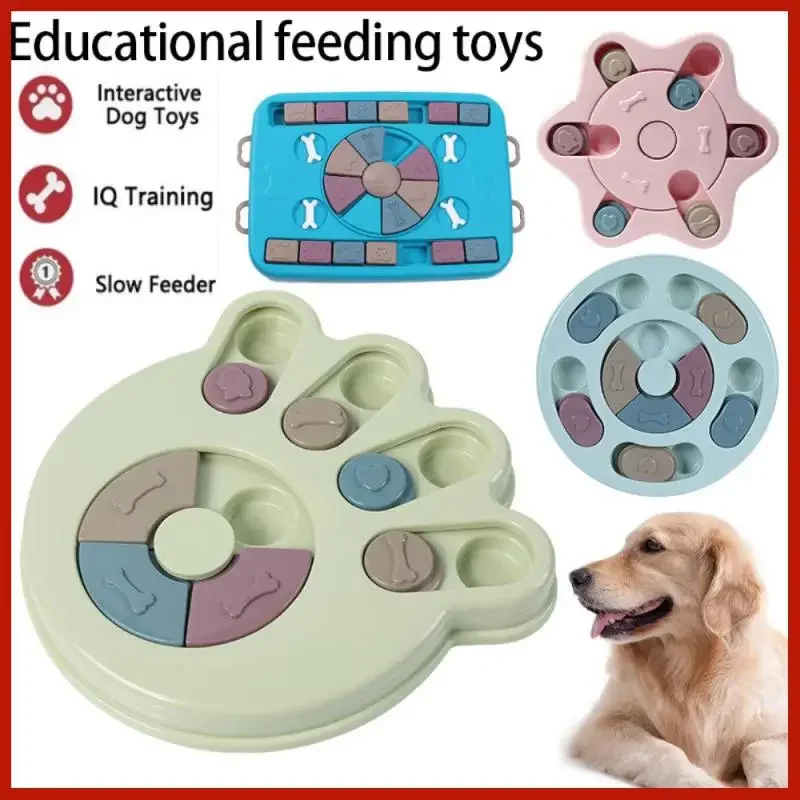 

Dog Puzzle Toys Slow Feeder Interactive Increase Dogs Food Puzzle Feeder Toys for IQ Training Mental Enrichment Dog Treat Puzzle