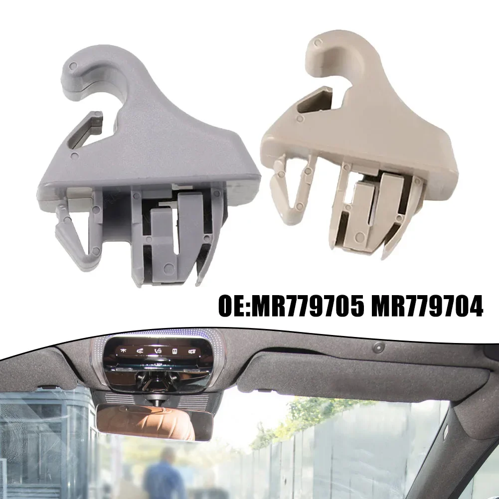1 Pair Gray/ Beige Car SUN VISOR HOLDER Clips #MR779704/ MR779705 For Mitsubish For Pajero 2000-2006 ABS Retainer Interior Parts
1 Pair Gray/ Beige Car SUN VISOR HOLDER Clips #MR779704/ MR779705 For Mitsubish For Pajero 2000-2006 ABS Retainer Interior Parts