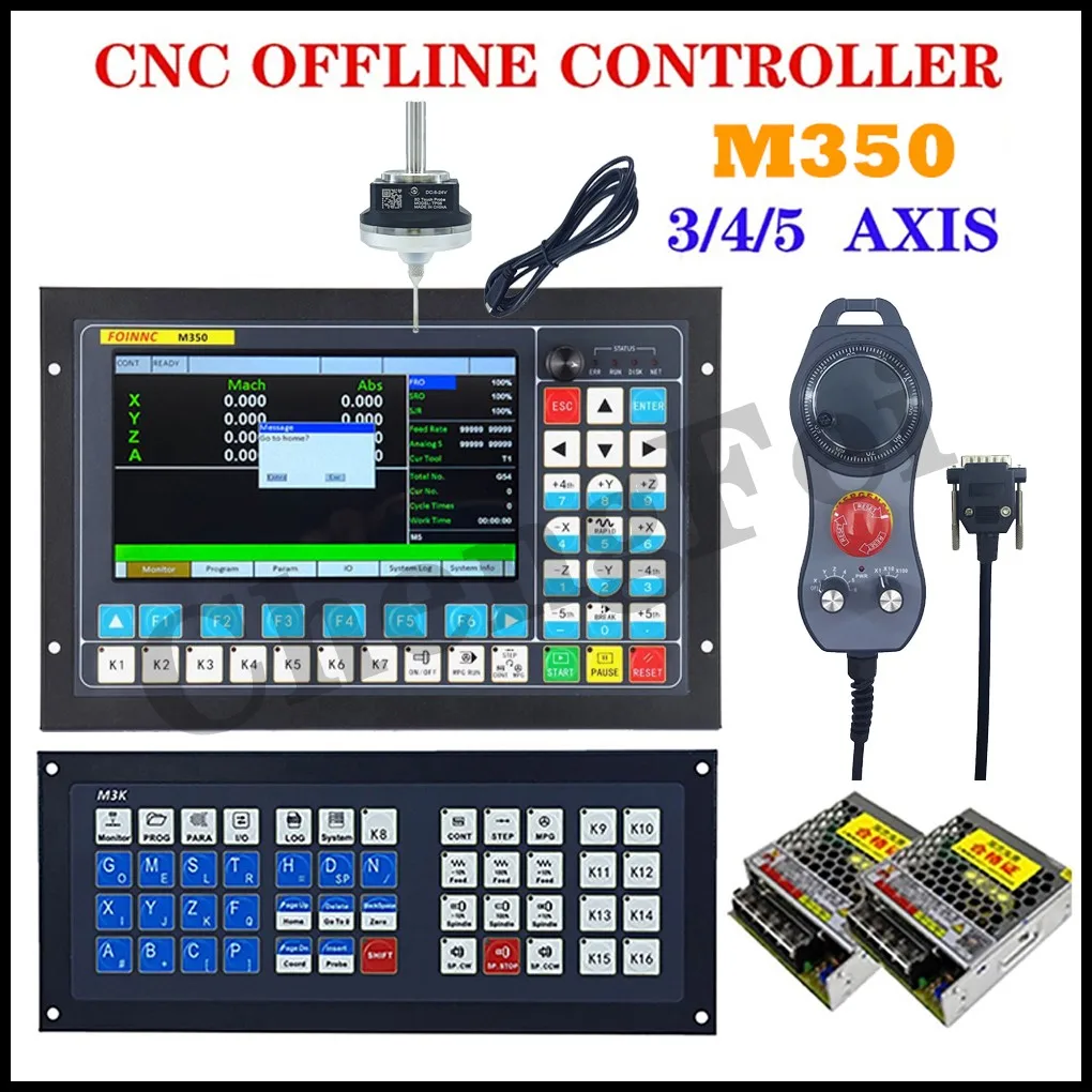 

HOT!Updated 3/4/5 Axis Cnc Offline Controller Ddcs expert M350 Supports Tool Magazine/atc Stepping Drive Instead Of Ddcsv3.1