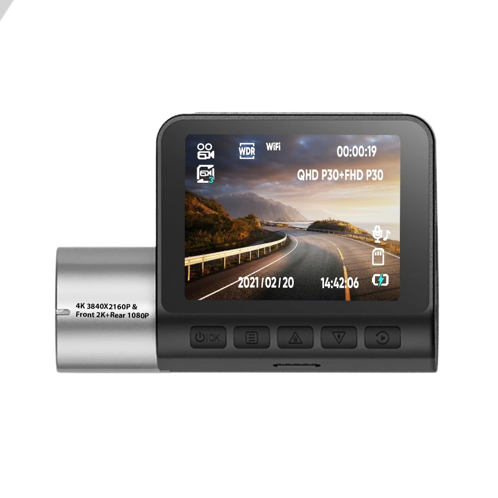 Видеорегистратор 4K 3840X2160P с WiFi GPS Full HD широкоугольная камера ночного видения циклическая запись
Видеорегистратор 4K 3840X2160P с WiFi GPS Full HD широкоугольная камера ночного видения циклическая запись