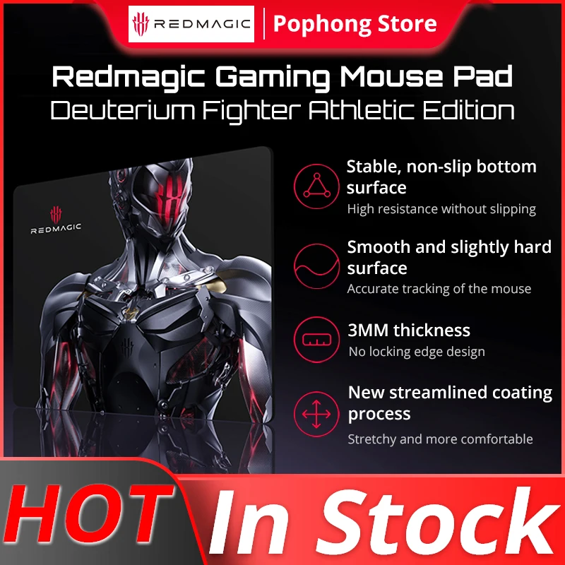 Коврик для мыши Redmagic, летняя подкладка для клавиатуры Ver, нескользящий, из натурального каучука, 3-4 мм, утолщенный дизайн
Коврик для мыши Redmagic, летняя подкладка для клавиатуры Ver, нескользящий, из натурального каучука, 3-4 мм, утолщенный дизайн