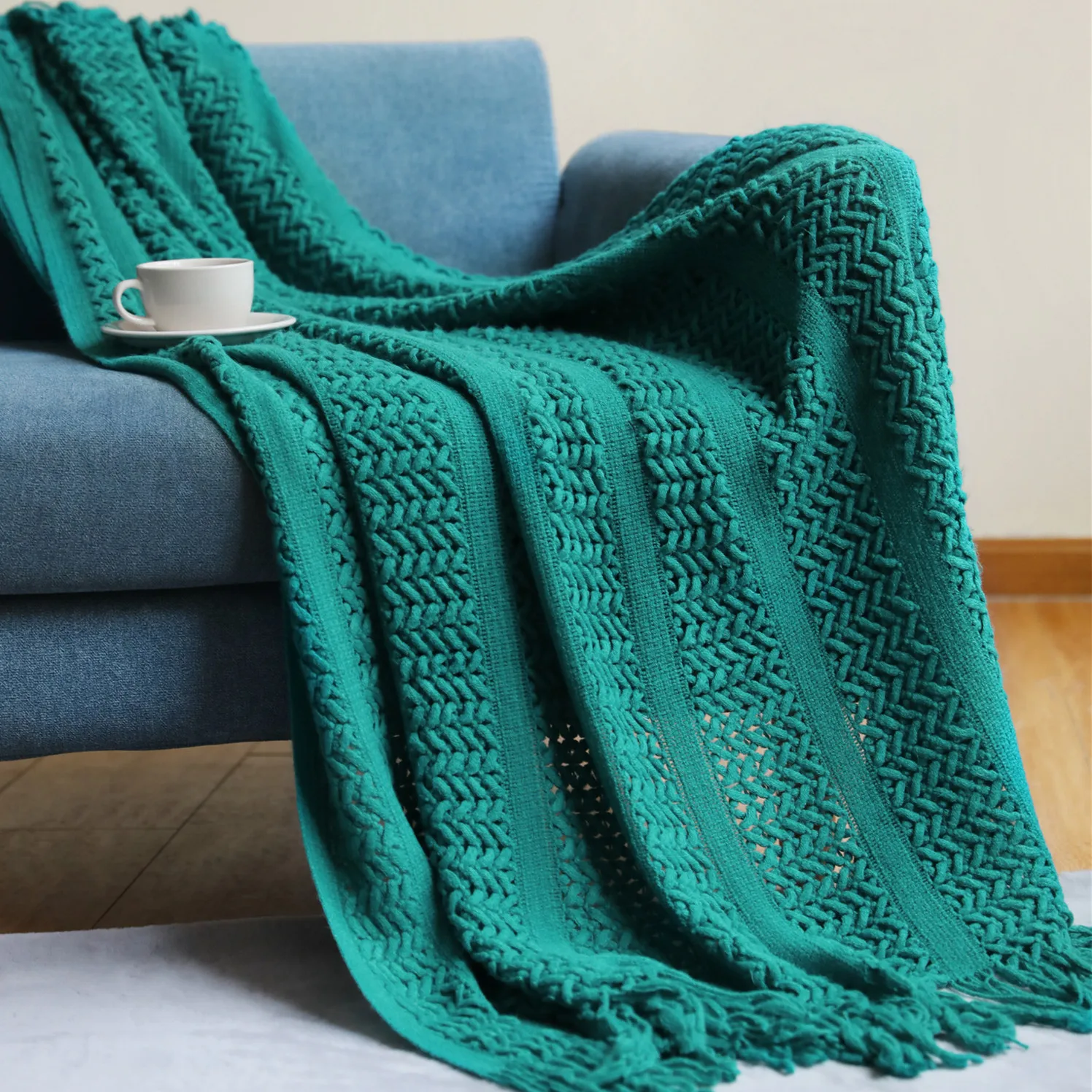 Nordic Sofa Cover Blanket Knitted Blanket Homestay Hotel Bed End Towel Beige Hollowed Out Room Living Room Easy To Carry
Nordic Sofa Cover Blanket Knitted Blanket Homestay Hotel Bed End Towel Beige Hollowed Out Room Living Room Easy To Carry