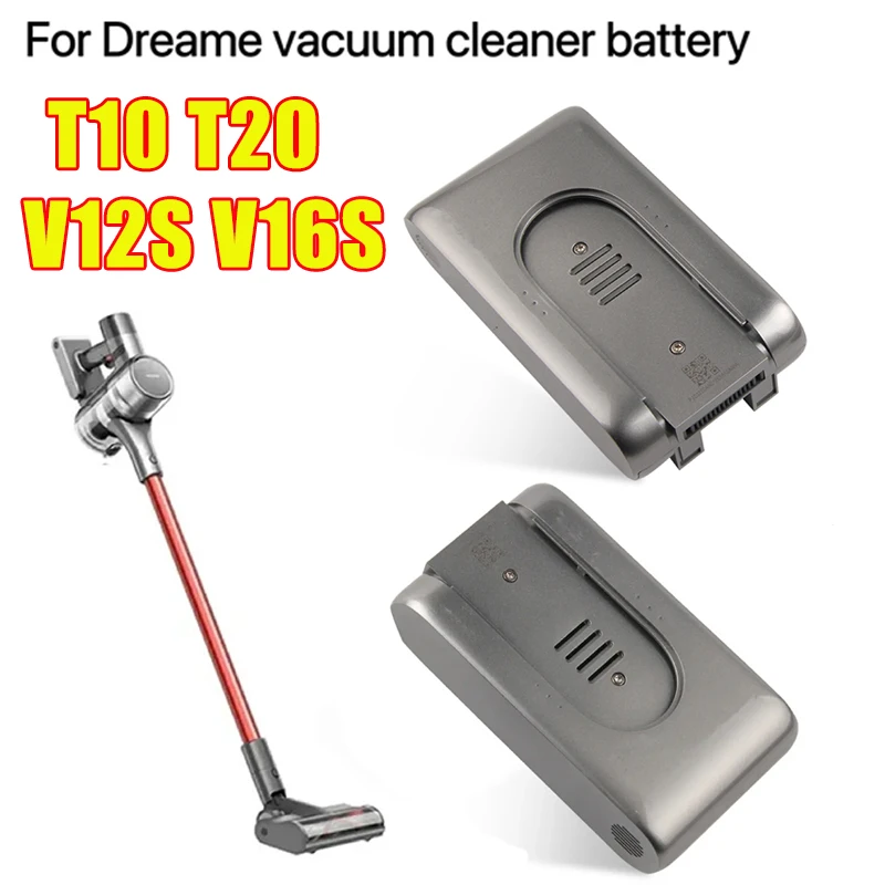 Новый Сменный аккумулятор для пылесоса Xiaomi Dreame T10 T20 V12S V16S, ручной беспроводной пылесос, аксессуары, запчасти
Новый Сменный аккумулятор для пылесоса Xiaomi Dreame T10 T20 V12S V16S, ручной беспроводной пылесос, аксессуары, запчасти