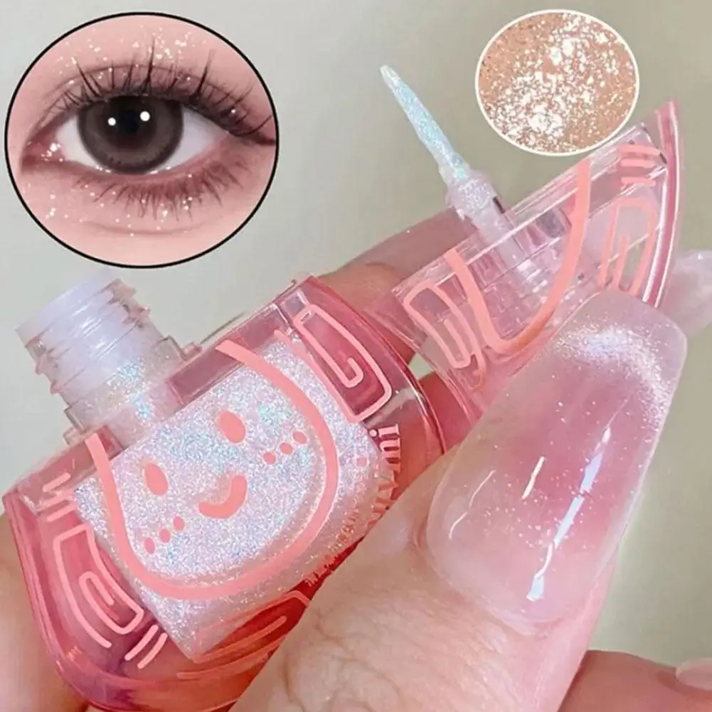 Liquid Eye Shadow Highlighter Shine Pink Pearlescent Eyeliner Lasting Glitter Eyeshadow Long Party Eye Sequins Makeup Water X2Z4
Liquid Eye Shadow Highlighter Shine Pink Pearlescent Eyeliner Lasting Glitter Eyeshadow Long Party Eye Sequins Makeup Water X2Z4