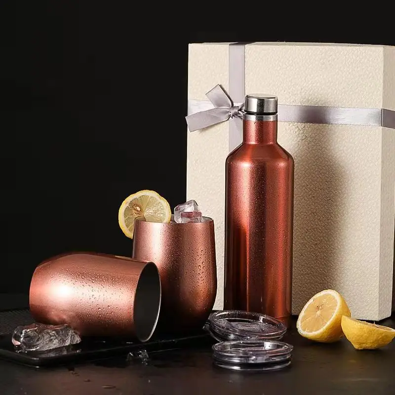 3PCS 17OZ/12OZ Wine Glasses And Wine Decanter Gift Set Brandy Whiskey Beer Bar Accessories Bartender Shot Glass Keep Warm Cups 
3PCS 17OZ/12OZ Wine Glasses And Wine Decanter Gift Set Brandy Whiskey Beer Bar Accessories Bartender Shot Glass Keep Warm Cups