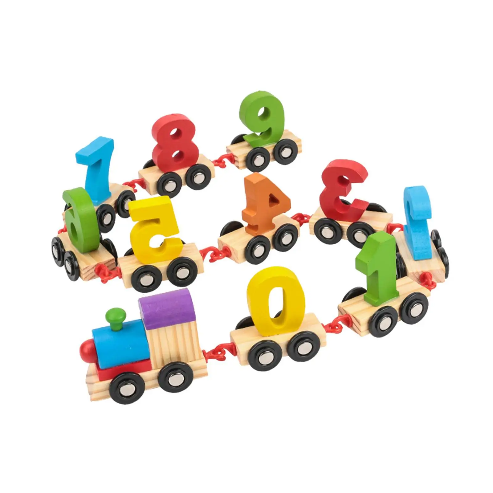Wooden Number Train Toy Building Blocks Kits Counting Learning Toy for Toddlers Kids Boys Girls 3 4 5 6 7 Years Old Gift
Wooden Number Train Toy Building Blocks Kits Counting Learning Toy for Toddlers Kids Boys Girls 3 4 5 6 7 Years Old Gift