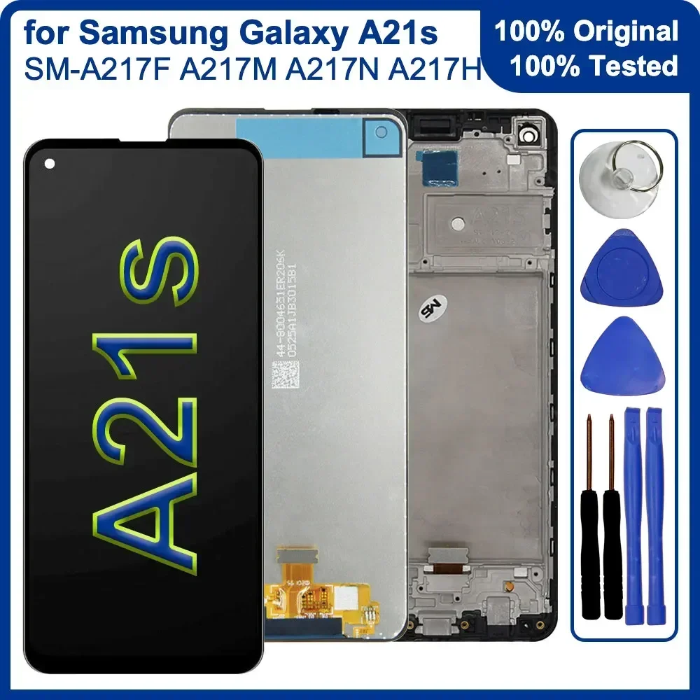 100% Original Display for Samsung Galaxy A21S LCD Display Touch Screen Parts Replacement for Samsung A21S Display SM-A217F A217M
100% Original Display for Samsung Galaxy A21S LCD Display Touch Screen Parts Replacement for Samsung A21S Display SM-A217F A217M