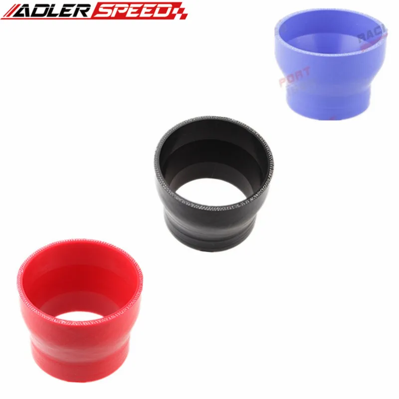 Прямой силиконовый редуктор для шланга турбо 2,25 дюйма до 1,75 дюйма (57-45 мм), черный 
Прямой силиконовый редуктор для шланга турбо 2,25 дюйма до 1,75 дюйма (57-45 мм), черный