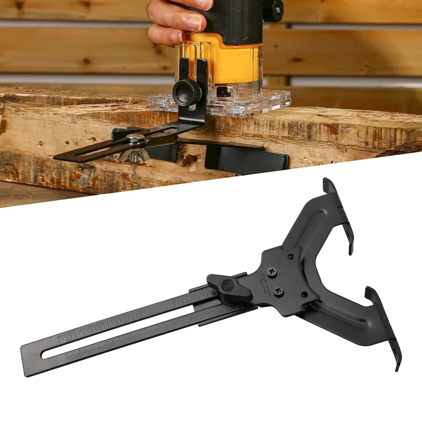 Brand New Durable High Quality Practical Edge Guide DNP618 DNP618 Easy Slide For Compact Router Lock Positioning
Brand New Durable High Quality Practical Edge Guide DNP618 DNP618 Easy Slide For Compact Router Lock Positioning