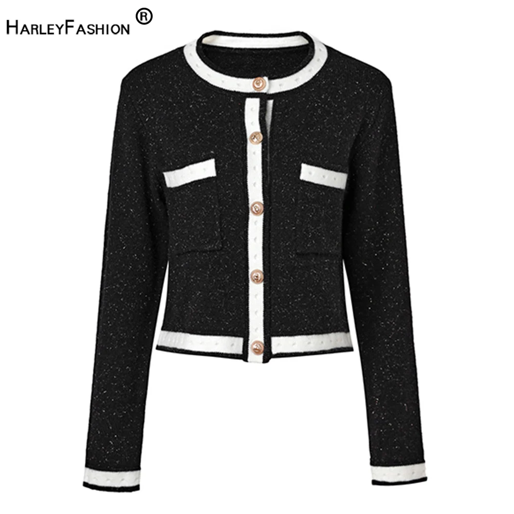 New Autumn Winter Long Sleeve Single Buttons Casual Women Knitting Slim Jackets Quality Tops
New Autumn Winter Long Sleeve Single Buttons Casual Women Knitting Slim Jackets Quality Tops