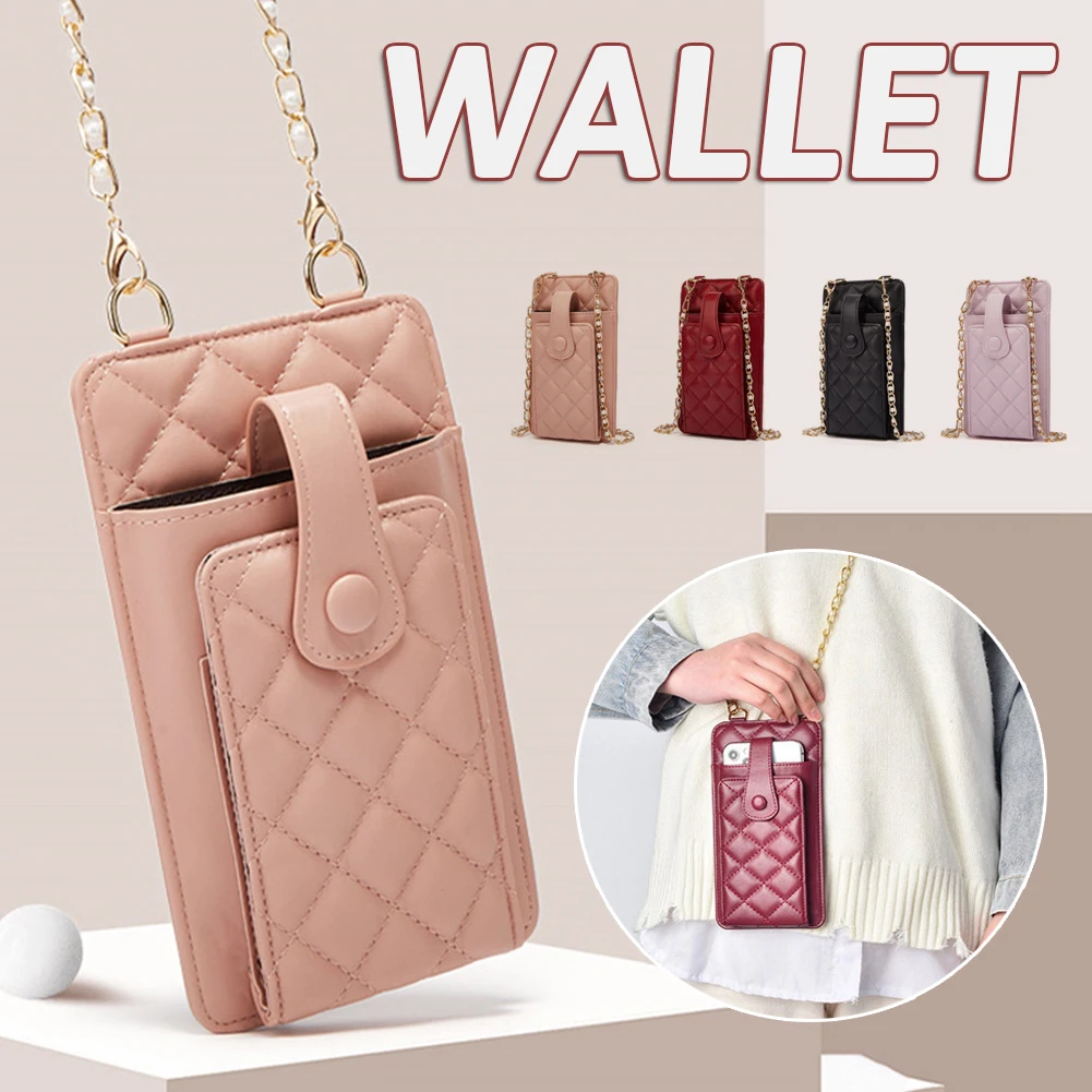 New Mobile Phone Bag Shoulder Messenger Women's Clip Bags Large Capacity Coin Purse Card Bag Card Holder Fanshion Zipper Buckle
New Mobile Phone Bag Shoulder Messenger Women's Clip Bags Large Capacity Coin Purse Card Bag Card Holder Fanshion Zipper Buckle