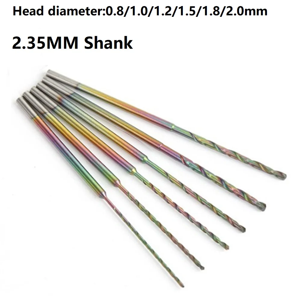 1Pc 2.35MM Shank Quenched Twist Drill Bit Auger-Drill Head Amber Drilling Punch Needle Drilling Spiral Round Woodworking Hss Bit
1Pc 2.35MM Shank Quenched Twist Drill Bit Auger-Drill Head Amber Drilling Punch Needle Drilling Spiral Round Woodworking Hss Bit