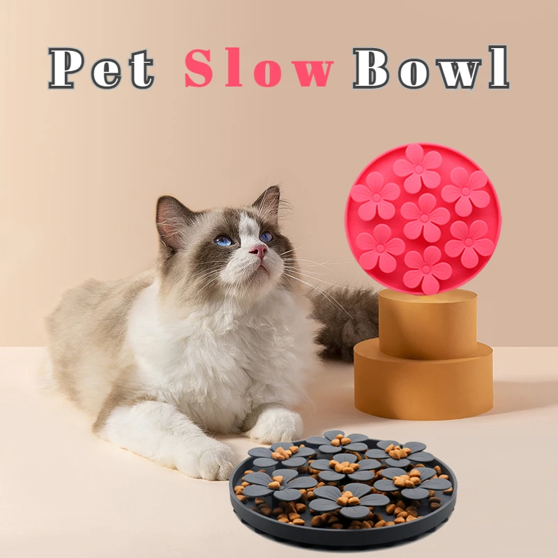 Dog Slow Feeder Bowl Pet Accessories Flower Shape Food-grade Silicone for Dogs and Cat Feeding Bowls Lick Mat Machine Washable
Dog Slow Feeder Bowl Pet Accessories Flower Shape Food-grade Silicone for Dogs and Cat Feeding Bowls Lick Mat Machine Washable