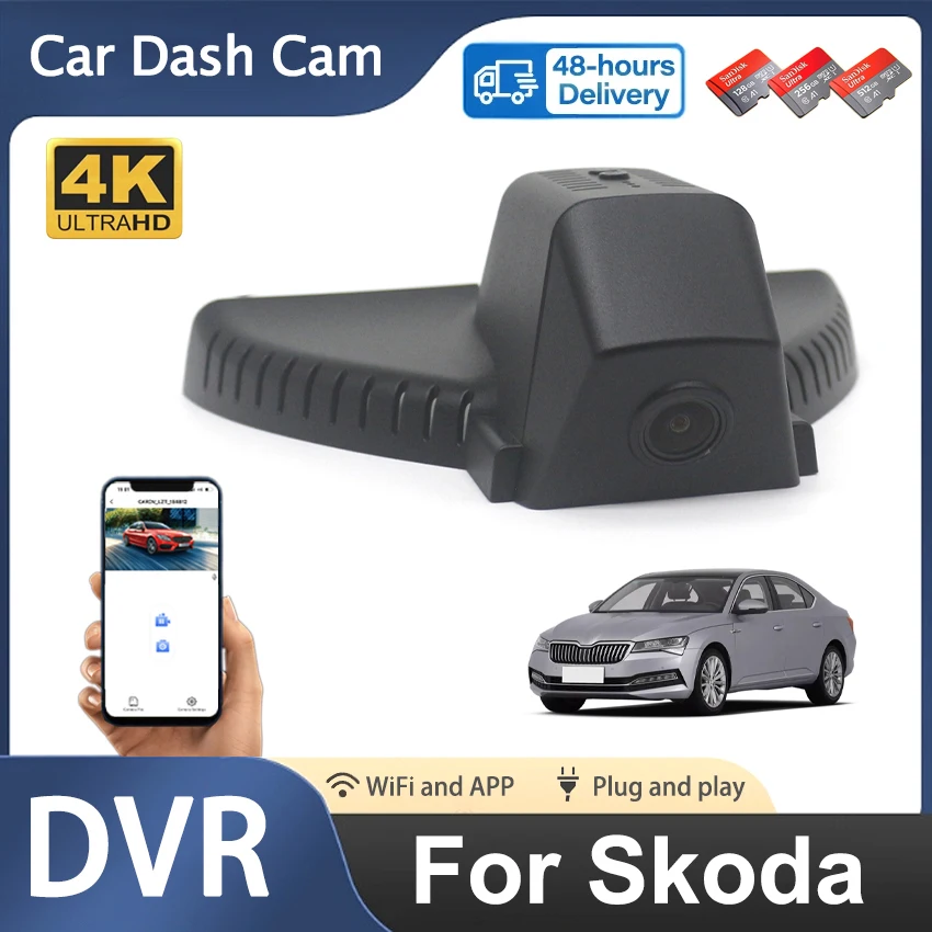 

Dash Cam Car DVR Shell For Skoda Superb 3 Lauren Clement Superb Combi Octavia A7 A8 Kodiaq Kodiak Superb Top Edition Mk3