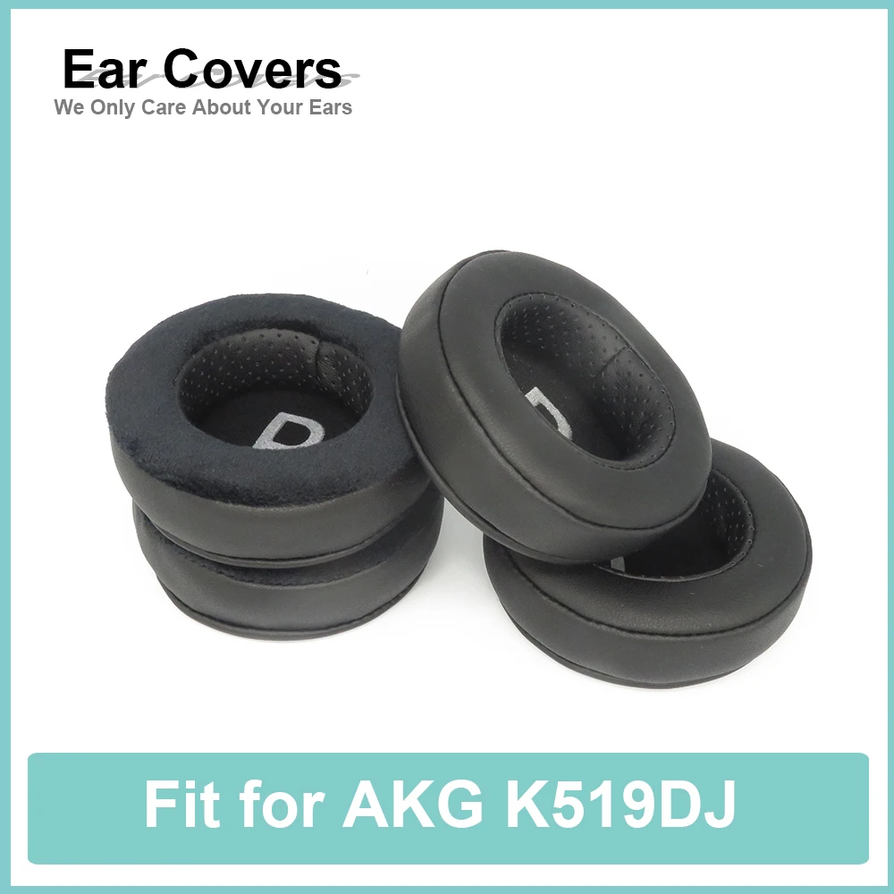 

Earpads For AKG K519DJ Headphone Earcushions Protein Velour Pads Memory Foam Ear Pads