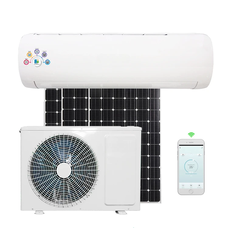 Wholesale 18000BTU Conditioning Split powered off grid panel System dc ac solar air conditoiner for home
Wholesale 18000BTU Conditioning Split powered off grid panel System dc ac solar air conditoiner for home
