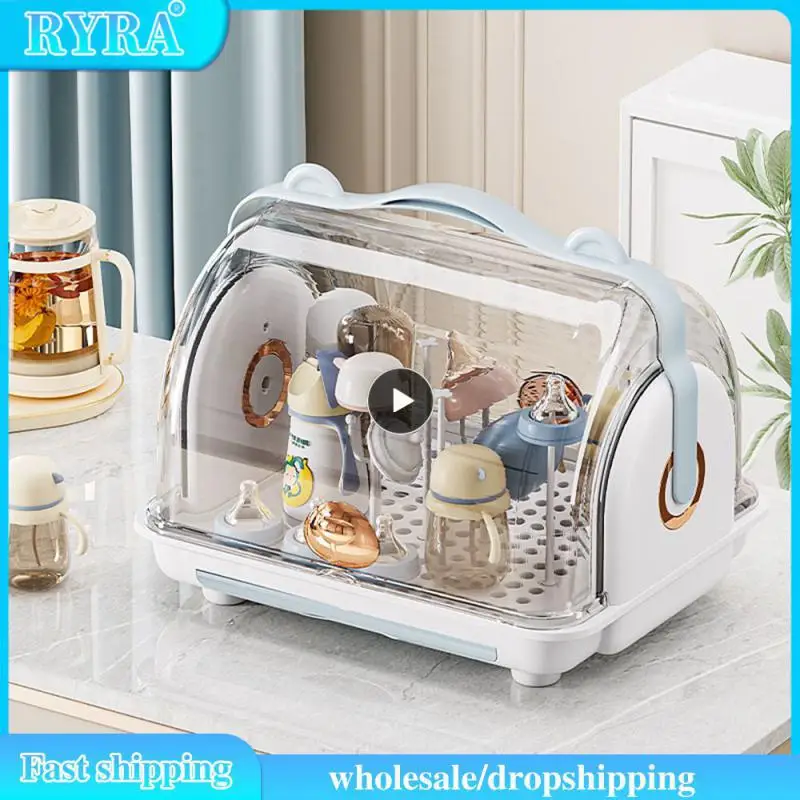 Bottle Storage Box Innovative Transparent Save Space Convenient Durable Baby Utensils Storage Storage Rack Large Capacity Tools
Bottle Storage Box Innovative Transparent Save Space Convenient Durable Baby Utensils Storage Storage Rack Large Capacity Tools