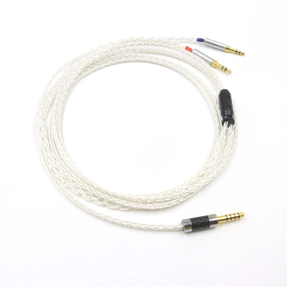 High-end Silver Plated 7N Litz OCC Upgrade Cable for Sundara Aventho Focal Elegia t1 t5p MDR-Z he400i he400s Denon D7200 Cord
High-end Silver Plated 7N Litz OCC Upgrade Cable for Sundara Aventho Focal Elegia t1 t5p MDR-Z he400i he400s Denon D7200 Cord