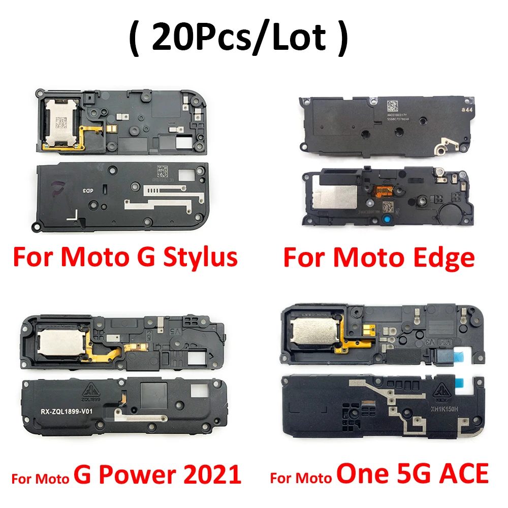 20Pcs/Lot, Loud Speaker Buzzer Ringer Replacement Accessories Parts For Motorola Moto G Stylus Edge One 5G Ace / G Power 2021
20Pcs/Lot, Loud Speaker Buzzer Ringer Replacement Accessories Parts For Motorola Moto G Stylus Edge One 5G Ace / G Power 2021