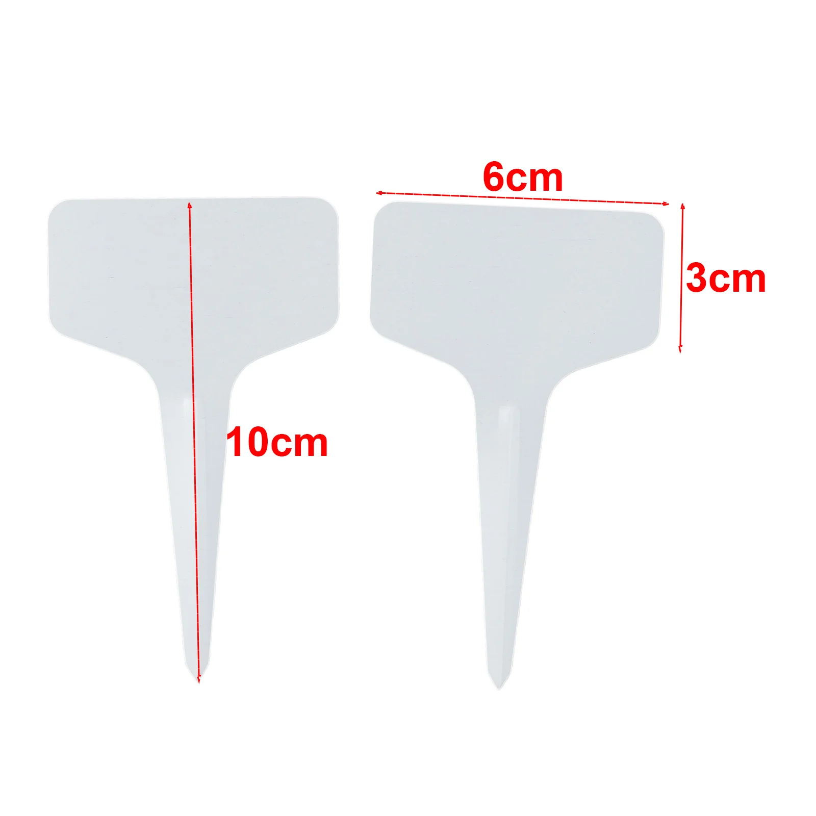 Stay Organized with Durable Plant Tags T Type Plastic Plant Labels (50pcs/100pcs) with UV Resistance and Matte Finish
Stay Organized with Durable Plant Tags T Type Plastic Plant Labels (50pcs/100pcs) with UV Resistance and Matte Finish