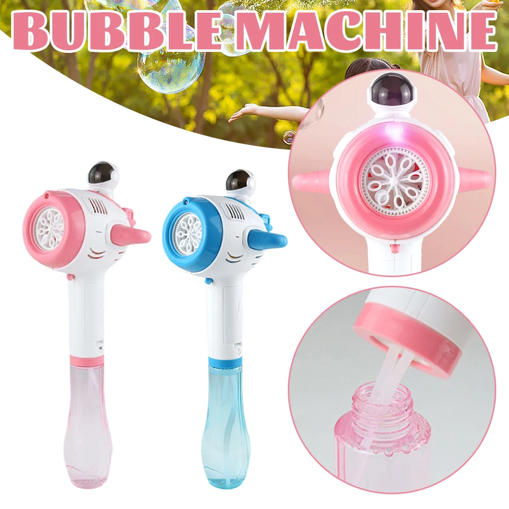 Cute Hand-held Space Plane Bubble Wand Battery Powered Fun Bubble Blowing Toys Outside Playing Toys
Cute Hand-held Space Plane Bubble Wand Battery Powered Fun Bubble Blowing Toys Outside Playing Toys