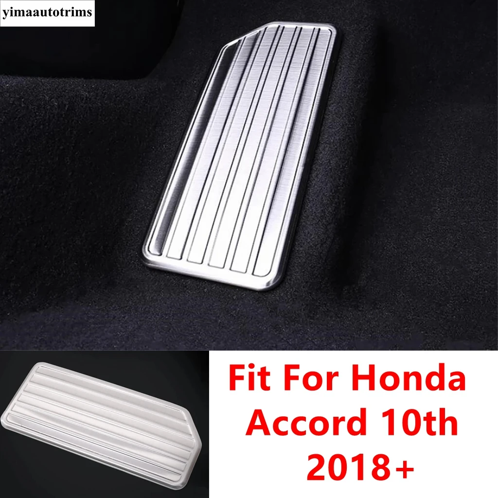 Left Foot Pedal Rest Footrest Plate Panel Protection Cover Trim Stainless Steel Accessories For Honda Accord 10th 2018 - 2022
Left Foot Pedal Rest Footrest Plate Panel Protection Cover Trim Stainless Steel Accessories For Honda Accord 10th 2018 - 2022