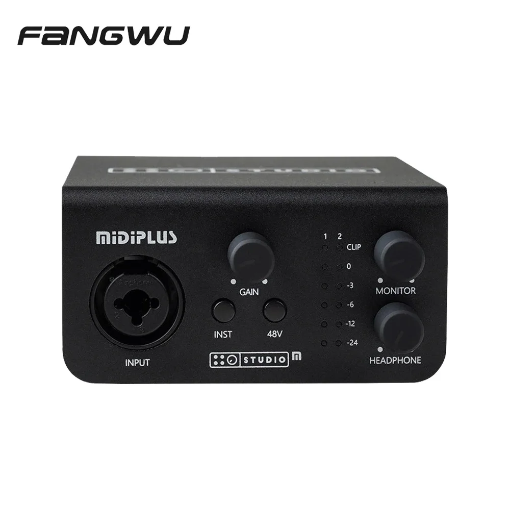 Good Quality Usb Mixer Profesional Interface Best Studio Recording Sound Card STUDIO-M PRO
Good Quality Usb Mixer Profesional Interface Best Studio Recording Sound Card STUDIO-M PRO