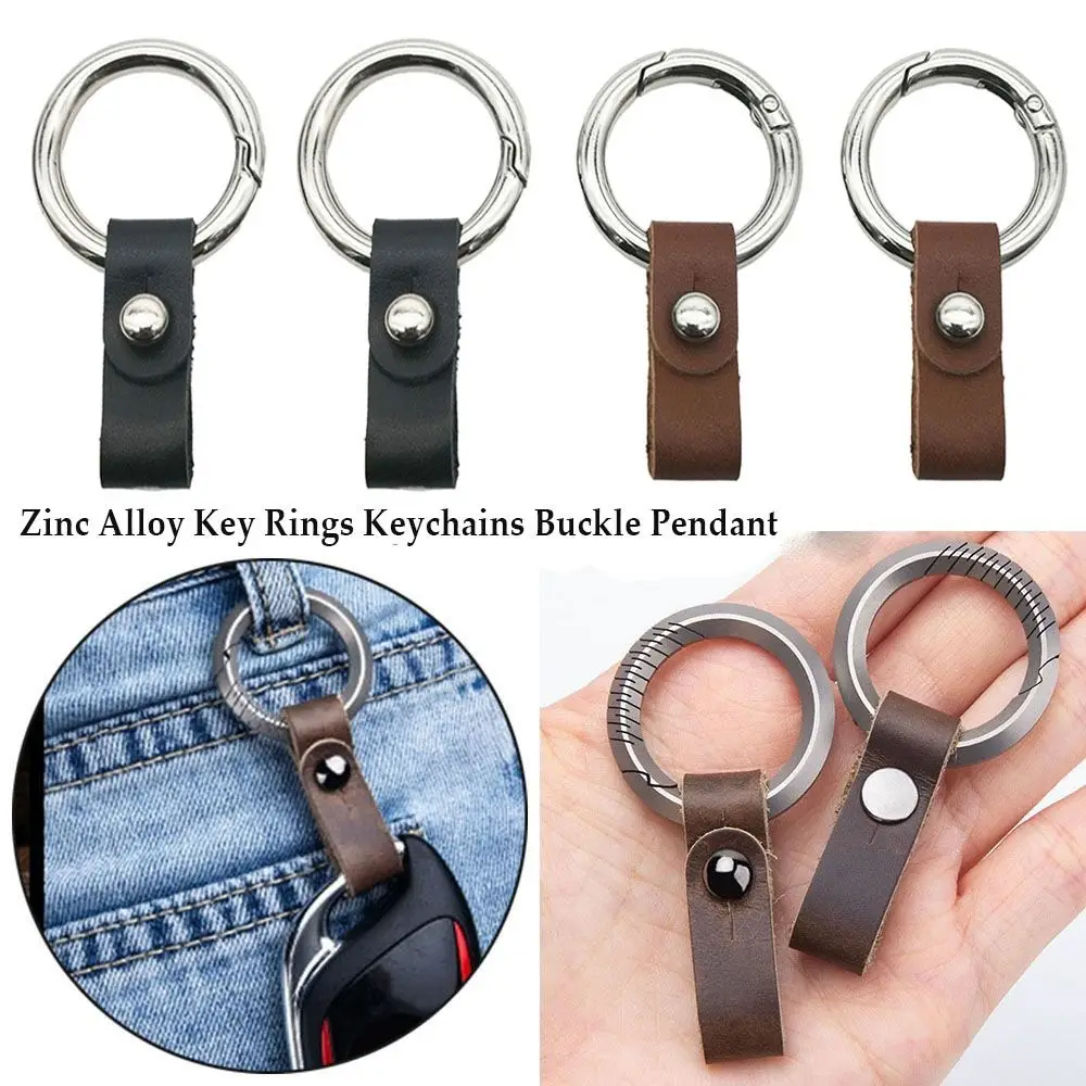 Zinc Alloy Key Rings Keychains Buckle Pendant Super Lightweight Cowhide Man Car Keychain for Male Creativity Gift EDC Small Tool
Zinc Alloy Key Rings Keychains Buckle Pendant Super Lightweight Cowhide Man Car Keychain for Male Creativity Gift EDC Small Tool