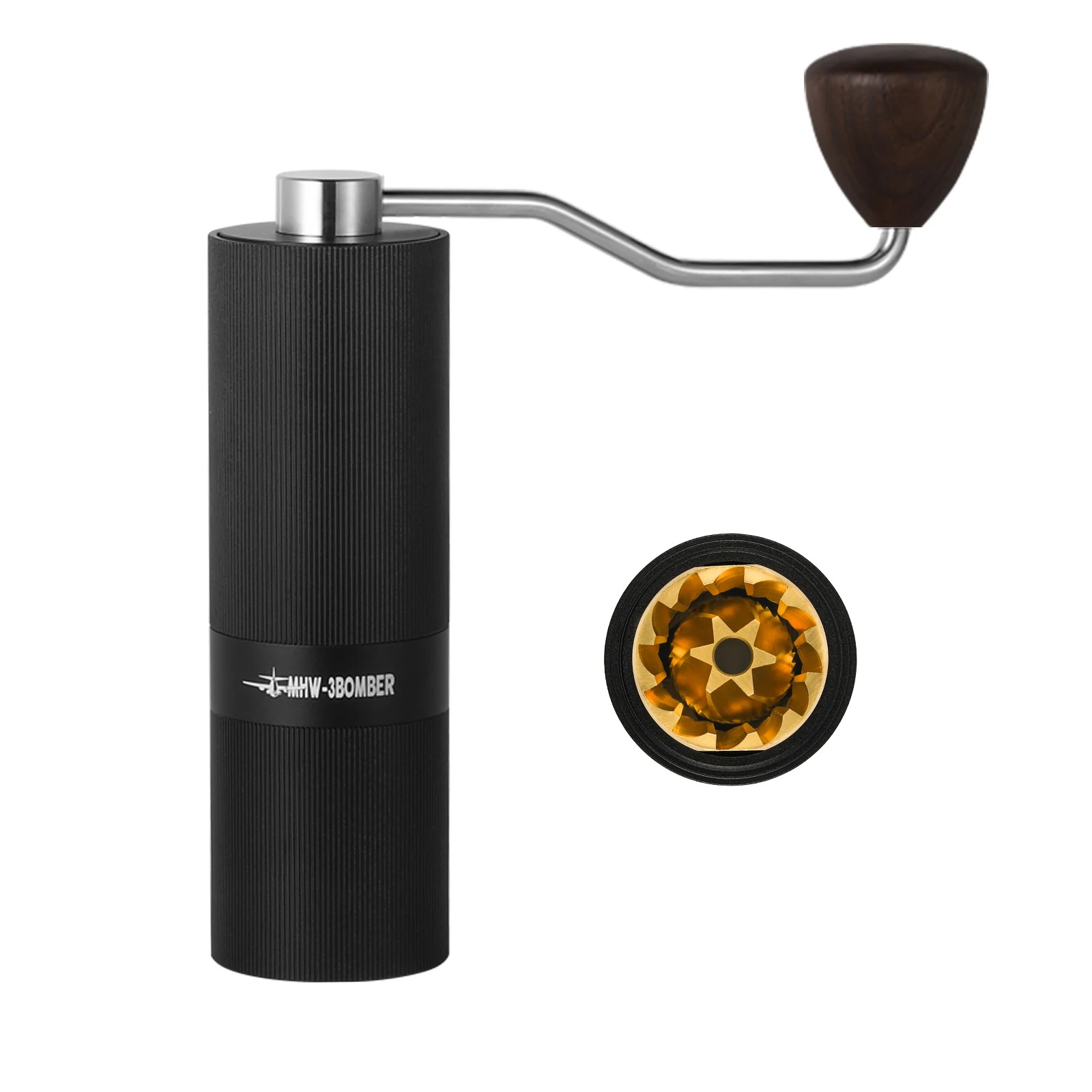 MHW-3BOMBER Manual Coffee Grinder with 24 Adjustable Settings Espresso Maker Stainless Steel 420 Burr Home Camping Accessories
MHW-3BOMBER Manual Coffee Grinder with 24 Adjustable Settings Espresso Maker Stainless Steel 420 Burr Home Camping Accessories